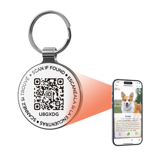 Pametni ID Privezak za Ljubimce (NFC + QR) - Slika 4