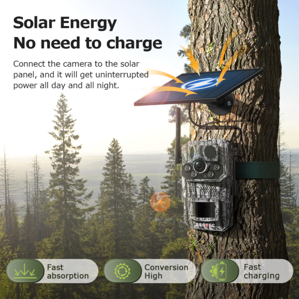 Solarna GPS Lovačka Kamera Sectec ST-HC808 - Slika 5