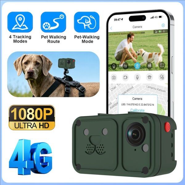Pametna GPS Ogrlica za pse sa HD Kamerom ST-PC06 - Slika 3