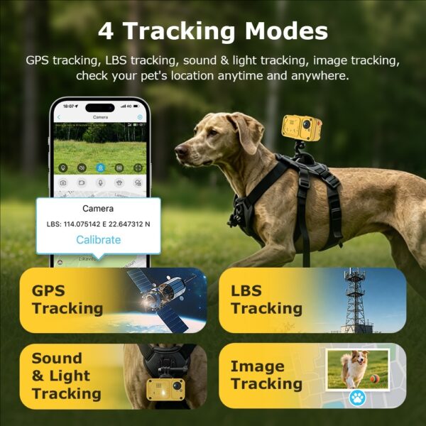 Pametna GPS Ogrlica za pse sa HD Kamerom ST-PC06 - Slika 4
